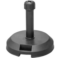 PIED PARASOL BETON 17 KG NOIR