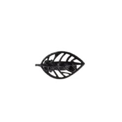 PINCE METAL PETIT MODELE CENTRAL PARK NOIR ARGENT X2PIECES