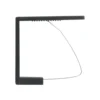 PINCES NAPPES 4 PIECES 6X5.3CM PLASTIQUE METAL ANTHRACITE