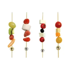 PIQUE APERO DORE ARGENT 12X24CM