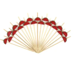 PIQUE APERO FRUITS ET FEUILLES X20