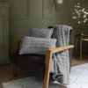 PLAID COTELE SENSATION LAPIN 150X200CM PERLE