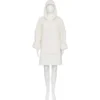 PLAID SWEAT BOUCLET IVOIRE