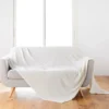PLAID 180X220CM FLANELLE RELIEF UNIE ARYA NATUREL