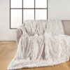 PLAID 125X150CM IMITATION FOURRURE SHERPA LYNX