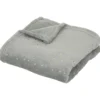 PLAID FLANELLE OYA BLEU 75X100CM