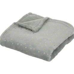 PLAID FLANELLE OYA BLEU 75X100CM