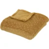 PLAID FLANELLE OYA OCRE 75X100CM
