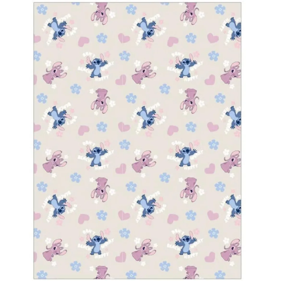 PLAID FLANELLE 110X150CM STITCH