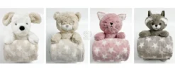 PLAID PELUCHE 75X100CM