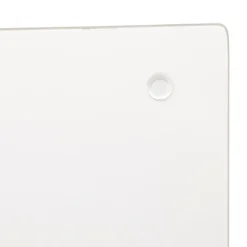 PLANCHE A DECOUPER VERRE EFFET TRAVERTIN BEIGE 30X20X0.4CM