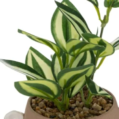 PLANTE POT CERAMIQUE OLME CANNELLE H.21CM