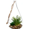 PLANTE POT GOUTTE VERRE H.19.5CM