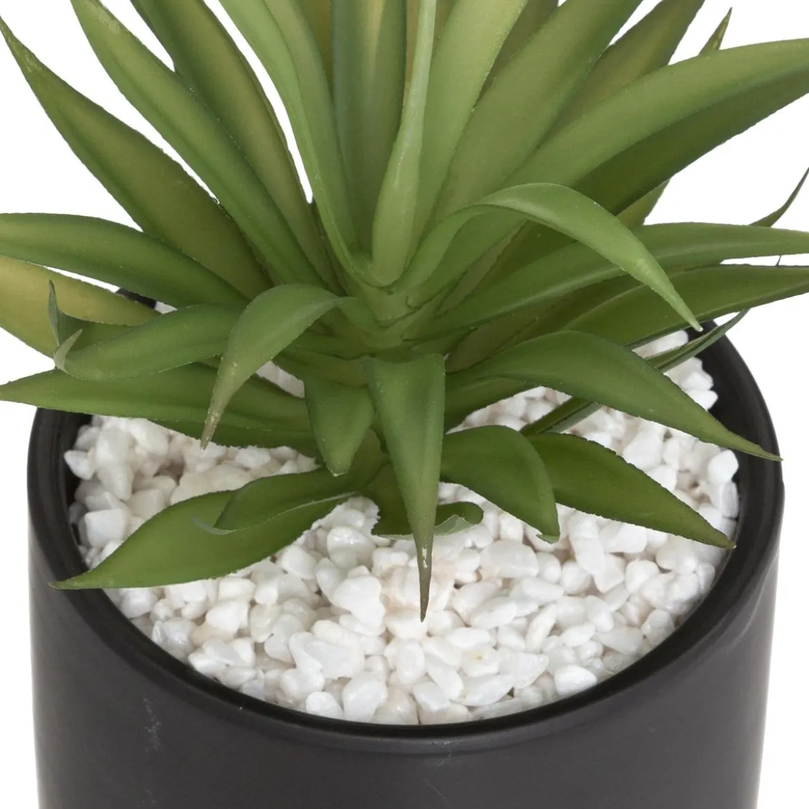 PLANTE POT MARBRE SAO H.17.5CM