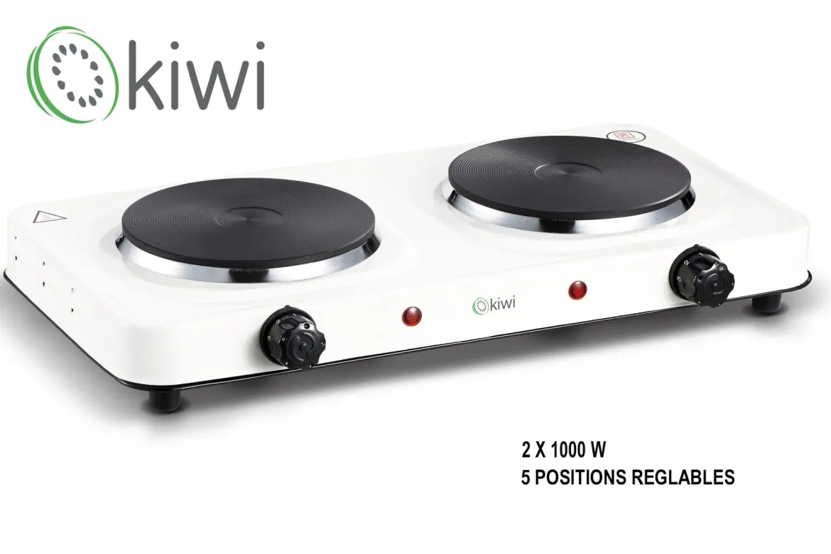 PLAQUE DE CUISSON DOUBLE 2X1000W