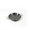 PLAT A PAELLA ACIER POLI D.34CM