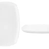 PLAT BLANC RECTANGLE PORCELAINE 35X24CM