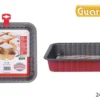 PLAT CARRE 24X24CM ACIER ROSSANA