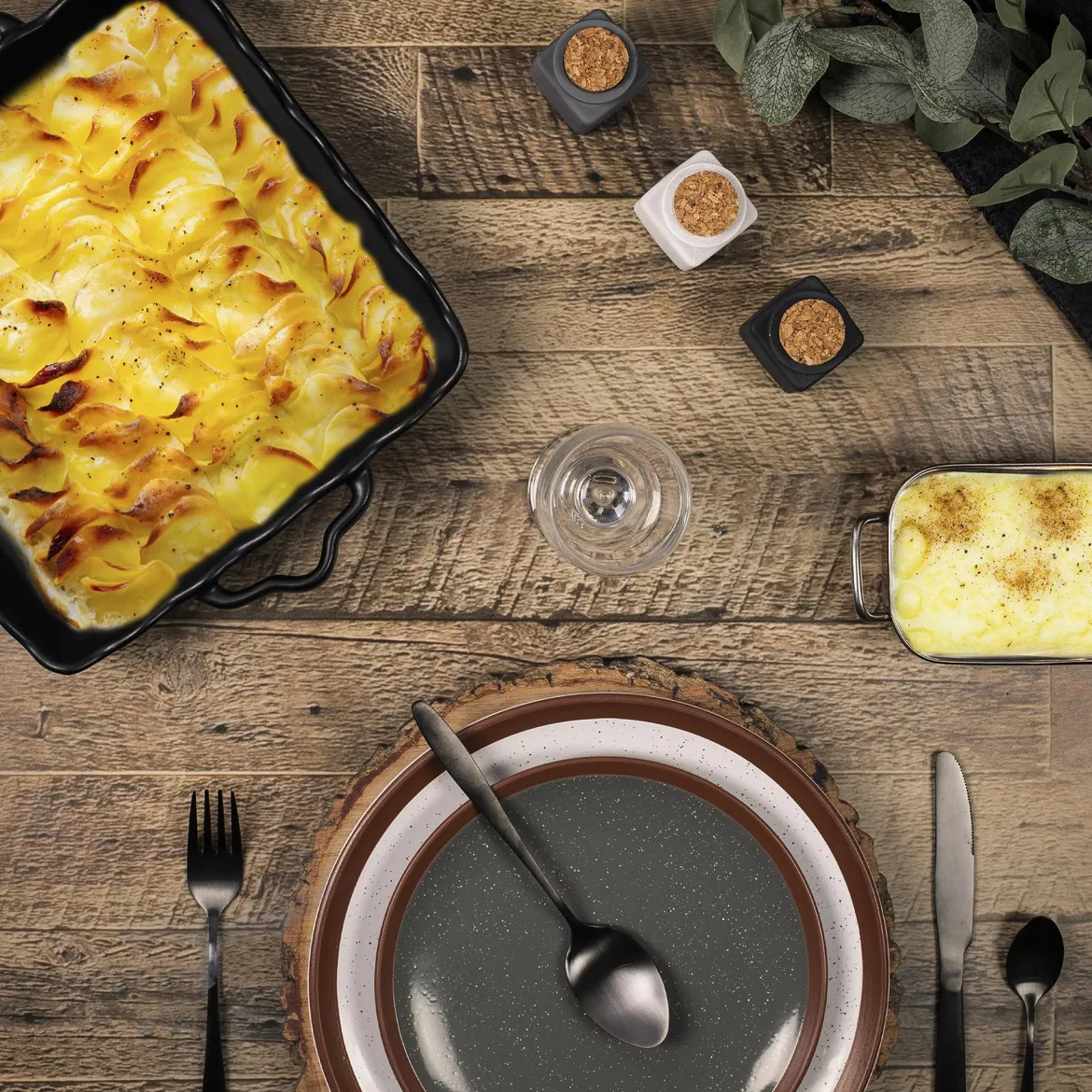 PLAT DE PRESENTATION INDIVIDUEL 14 5CM