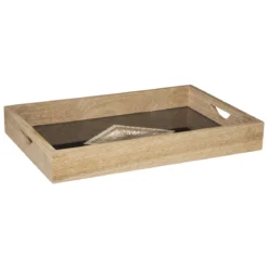 PLATEAU BOIS TROPIQUES AUSTRALES MARRON