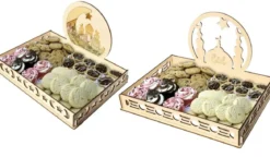 PLATEAU DE PRESENTATION EN BOIS 19X28CM