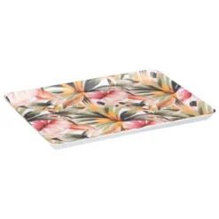 PLATEAU EXOTIQUE MELAMINE 30X22CM