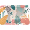 PLATEAU MELAMINE ABSTRAIT 31X21CM