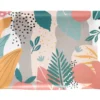 PLATEAU MELAMINE ABSTRAIT 41X28CM