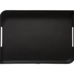 PLATEAU MELAMINE CHARBON 35X25CM