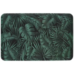 PLATEAU MELAMINE DECOR JUNGLE VEGETAL 45X30CM