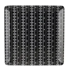 PLATEAU MELAMINE GEOMETRIQUE L 30 CM L 30 CM