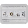 PLATEAU MELAMINE LOVE L 30 CM L 22 CM