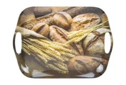 PLATEAU MELAMINE PAIN 36X26CM
