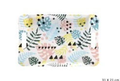 PLATEAU MELAMINE PASTEL 31X21CM