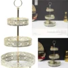 PLATEAU METAL DORE 3 ETAGES