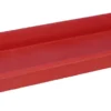 PLATEAU RECTANGULAIRE L.36CM ROUGE