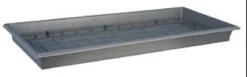 PLATEAU RECTANGULAIRE 57X27CM GRIS