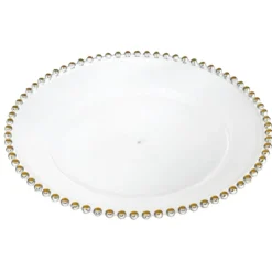 PLATEAU ROND PLASTIQUE D31.5CM SABAH