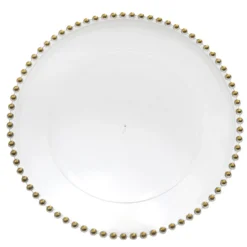 PLATEAU ROND PLASTIQUE D31.5CM SABAH