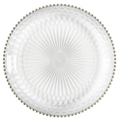 PLATEAU ROND PLASTIQUE D38.5CM SABAH