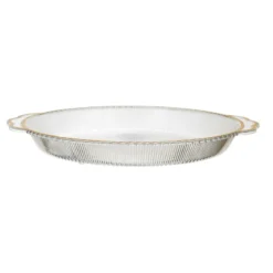 PLATEAU ROND PLASTIQUE MIRAGE D.38.5CM
