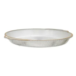 PLATEAU ROND PLASTIQUE MIRAGE D.38.5CM