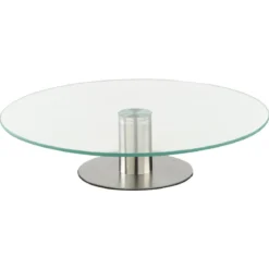 PLATEAU TOURNANT VERRE 30CM