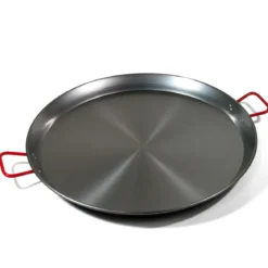 PLAT PAELLA ACIER POLI D.80CM