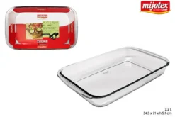 PLAT RECTANGLE VERRE 2.2L