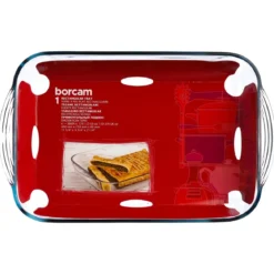 PLAT RECTANGLE VERRE 40X25CM