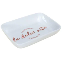 PLAT RECTANGULAIRE FOUR DOLCE VITA 25X35X7.6CM