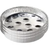 5 PLATS A ESCARGOT ALUMINIUM POUR 12 ESCARGOTS