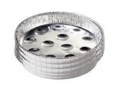 5 PLATS A ESCARGOT ALUMINIUM POUR 12 ESCARGOTS