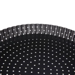 PLAT TARTE FOND AMOVIBLE METAL 28CM